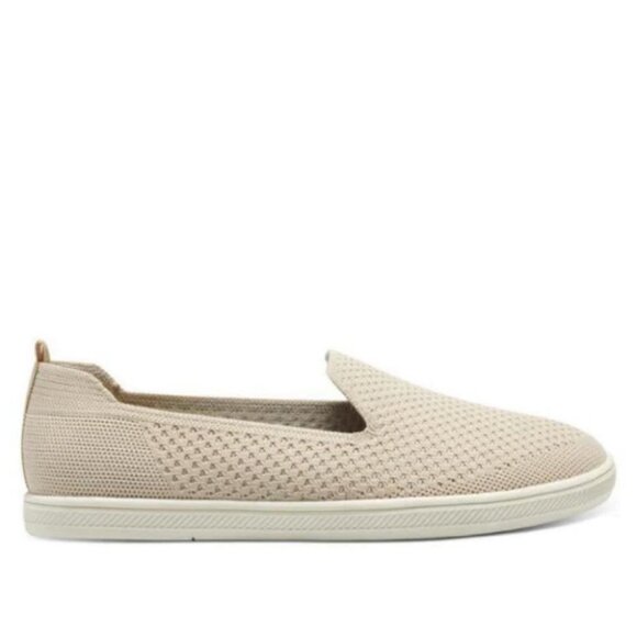 Vince Camuto Beige Nude Washable Knit Slip On Sneakers Size 9.5 Nordstrom Shoes - Picture 10 of 10